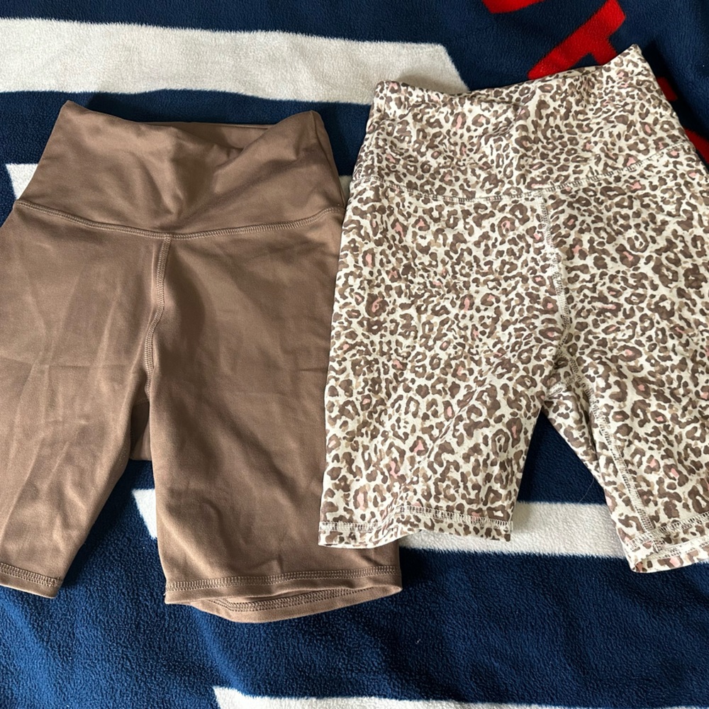Biker short set